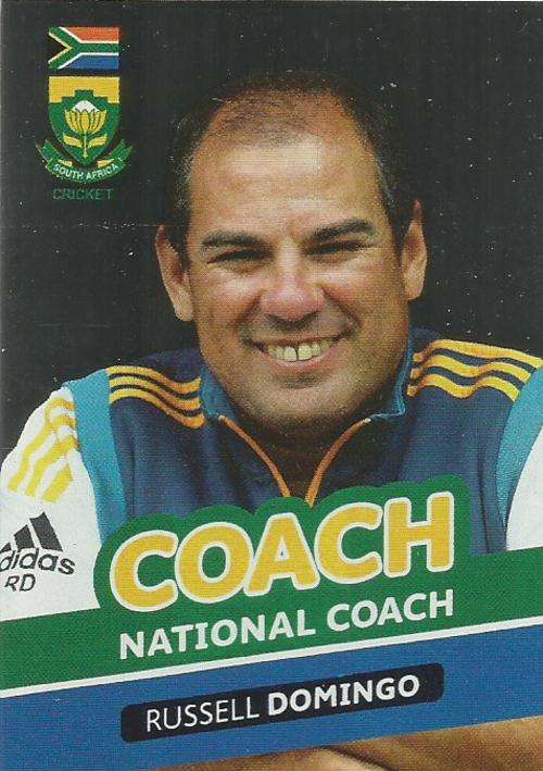 RUSSELL DOMINGO  - 2014 BIG BALL `HEROES COLLECTION` - `COACH` FOIL TRADING CARD 19