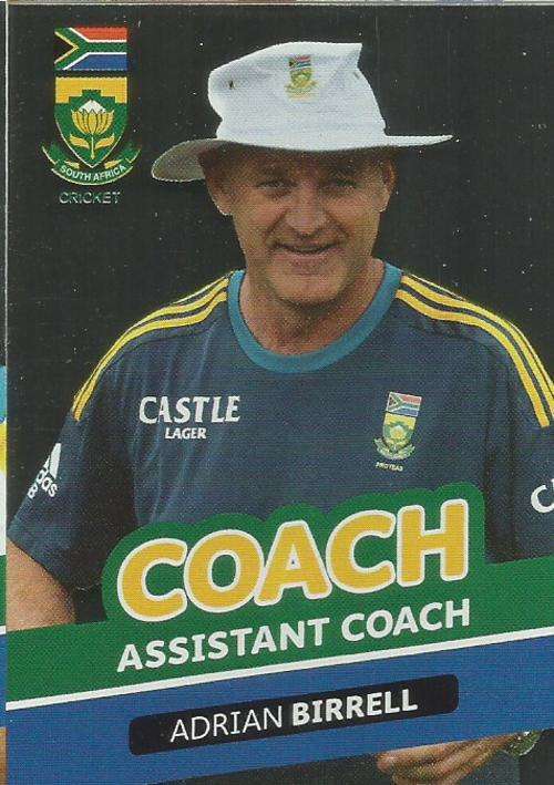 ADRIAN BIRRELL - 2014 BIG BALL `HEROES COLLECTION` - `COACH` FOIL TRADING CARD 21