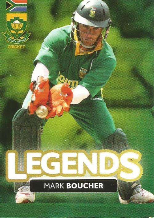 MARK BOUCHER - 2014 BIG BALL "HEROES COLLECTION" - "LEGEND" CARD 125