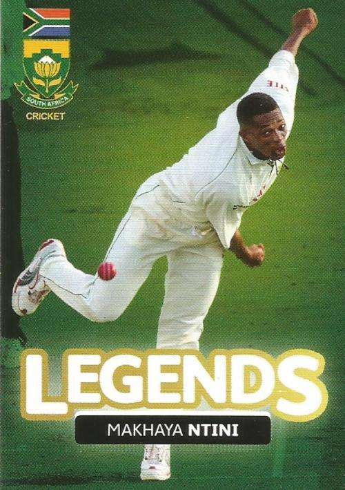 MAKHAYA NTINI - 2014 BIG BALL `HEROES COLLECTION` - `LEGEND` TRADING CARD 124