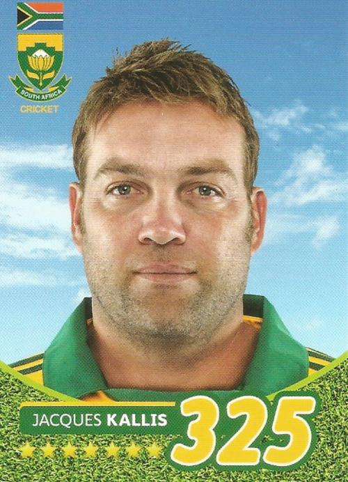 JACQUES KALLIS - 2014 BIG BALL `HEROES COLLECTION` - `ODI CRICKET` BASE CARD 74