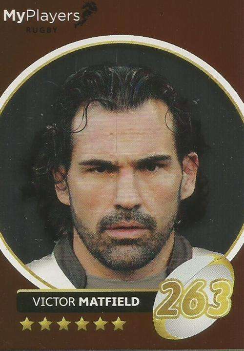 VICTOR MATFIELD - 2014 BIG BALL `HEROES COLLECTION` - `MY PLAYERS` FOIL TRADING CARD 167