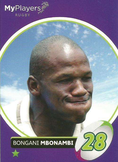 BONGANI MBONAMBI - 2014 BIG BALL `HEROES COLLECTION` - `MY PLAYERS` BASE CARD 147