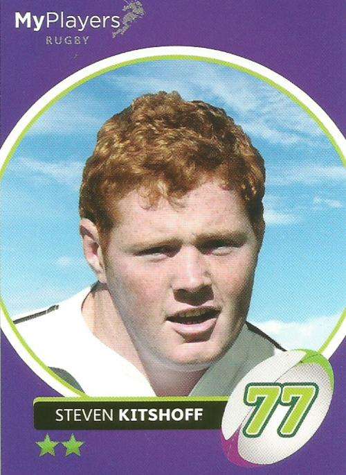 STEVEN KITSHOFF - 2014 BIG BALL `HEROES COLLECTION` - `MY PLAYERS` BASE CARD 141