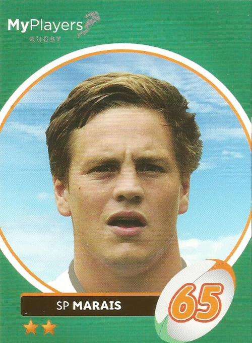 SP MARAIS - 2014 BIG BALL `HEROES COLLECTION` - `MY PLAYERS` BASE CARD 233