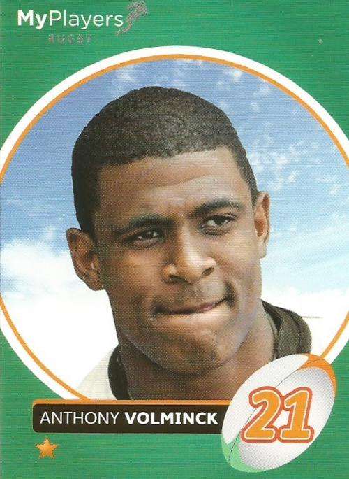 ANTHONY VOLMINCK - 2014 BIG BALL `HEROES COLLECTION` - `MY PLAYERS` BASE CARD 221