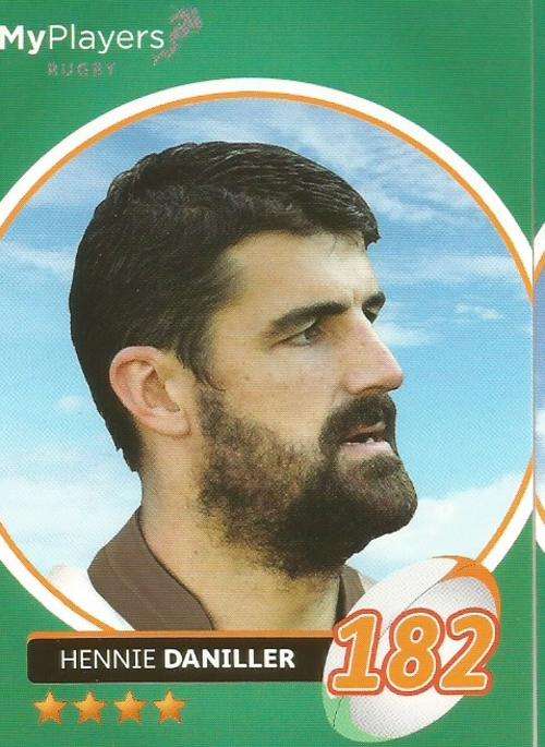 HENNIE DANILLER - 2014 BIG BALL `HEROES COLLECTION` - `MY PLAYERS` BASE CARD 231