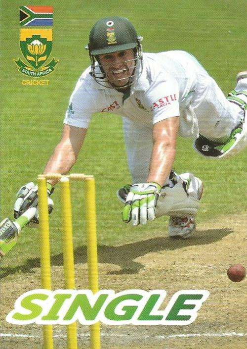 2014 BIG BALL `HEROES COLLECTION` - SA CRICKET `PHOTO MOMENT` CARD 115