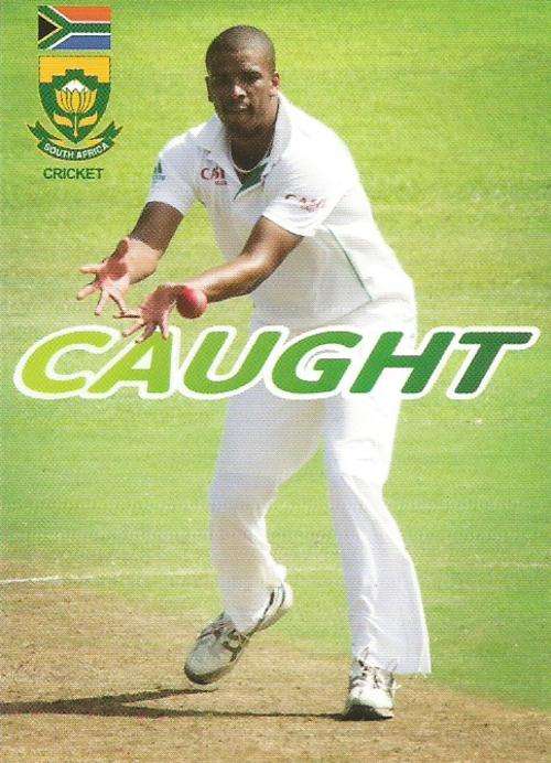 2014 BIG BALL `HEROES COLLECTION` - SA CRICKET `PHOTO MOMENT` CARD 112
