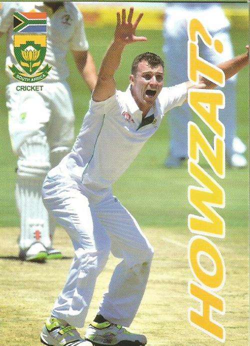 2014 BIG BALL `HEROES COLLECTION` - SA CRICKET `PHOTO MOMENT` CARD 110