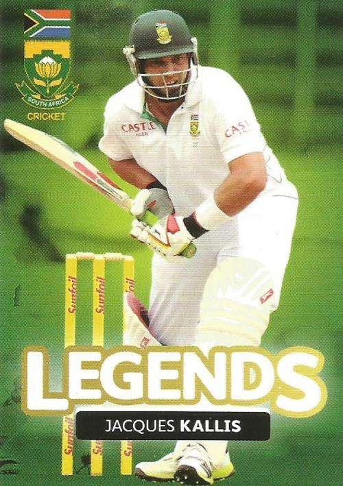 JACQUES KALLIS - 2014 BIG BALL `HEROES COLLECTION` - `LEGEND` TRADING CARD 121