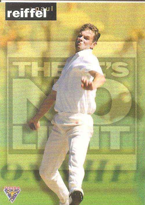 PAUL REIFFEL - FUTERA `THERE`S NO LIMIT` CRICKET - INSERT CARD TNL26