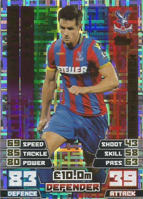 SCOTT DANN - MATCH ATTAX 2014/2015 - "MAN of the MATCH" CARD