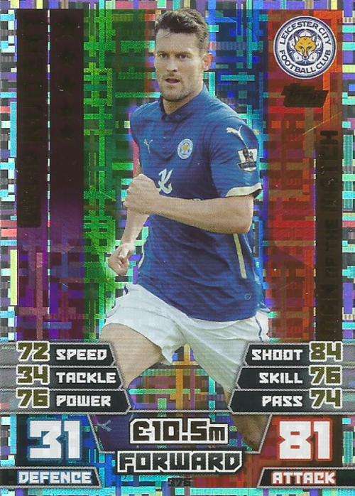DAVID NUGENT - MATCH ATTAX 2014/2015 - "MAN of the MATCH" CARD