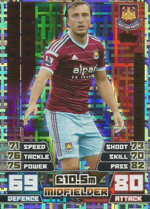 MARK NOBLE - MATCH ATTAX 2014/2015 - "MAN of the MATCH" CARD
