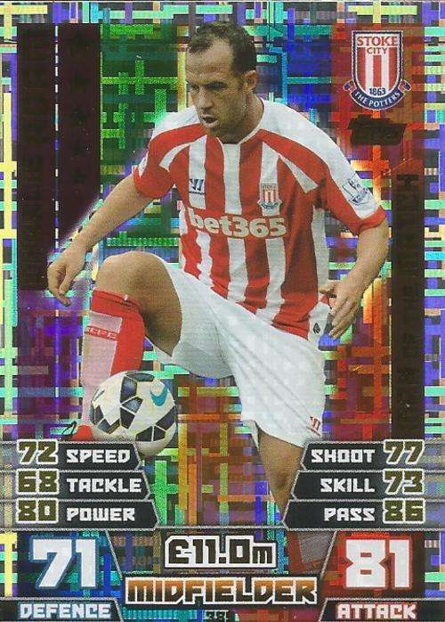 CHARLIE ADAM - MATCH ATTAX 2014/2015 - "MAN of the MATCH" CARD
