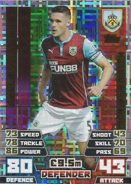 JASON SHACKELL - MATCH ATTAX 2014/2015 - "MAN of the MATCH" CARD