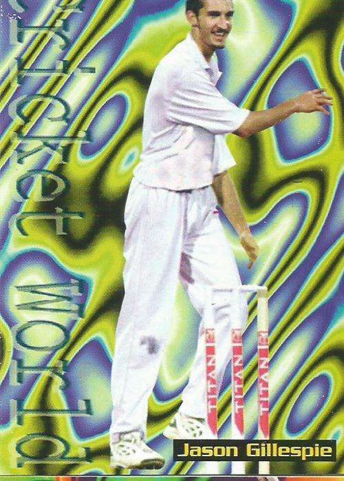 JASON GILLESPIE - SPORTS DECK CRICKET 96 - BASE CARD 23