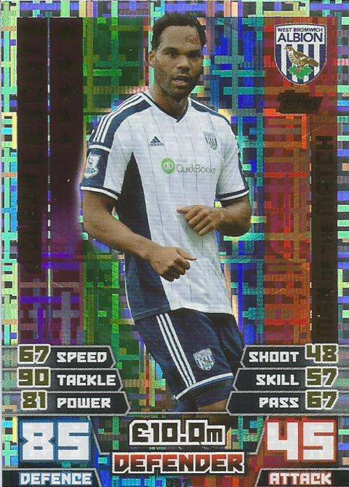 JOLEON LESCOTT  - MATCH ATTAX 2014/2015 - "MAN of the MATCH" CARD