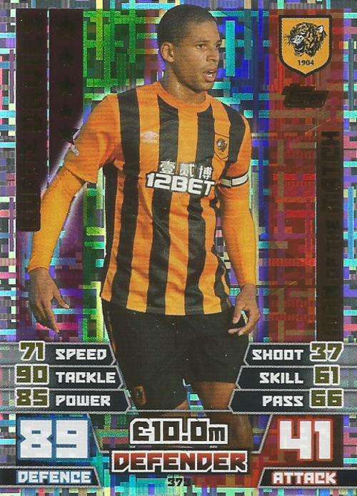 CURTIS DAVIES - MATCH ATTAX 2014/2015 - "MAN of the MATCH" CARD