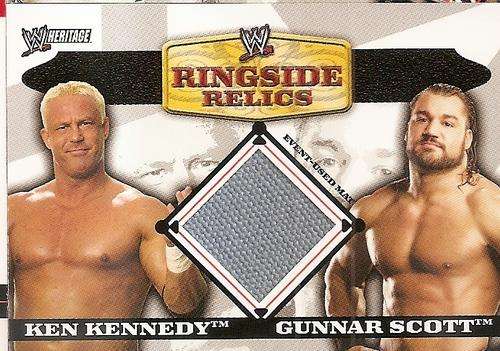 KEN KENNEDY vs GUNNAR SCOTT - "WWE SMACKDOWN" - GENUINE RELIC CARD
