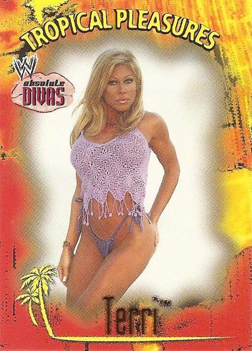 TERRI  - "WWE DIVAS" - "TROPICAL PEASURE " CARD 6 of 10