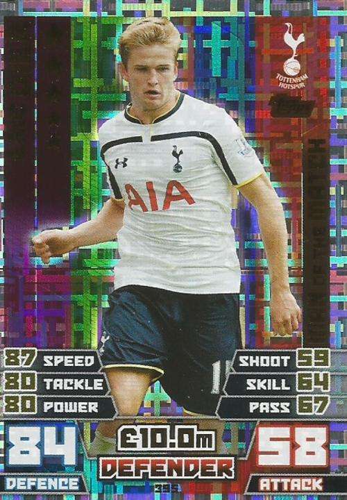 ERIC DIER  - MATCH ATTAX 2014/2015 - "MAN of the MATCH" CARD