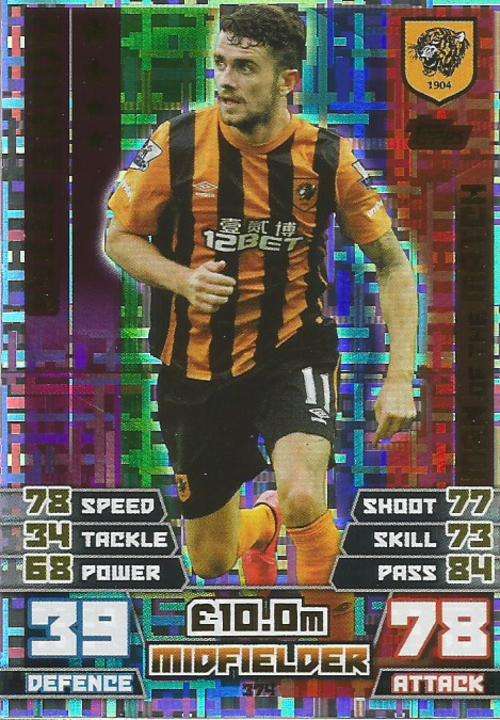 ROBBIE BRADY  - MATCH ATTAX 2014/2015 - "MAN of the MATCH" CARD