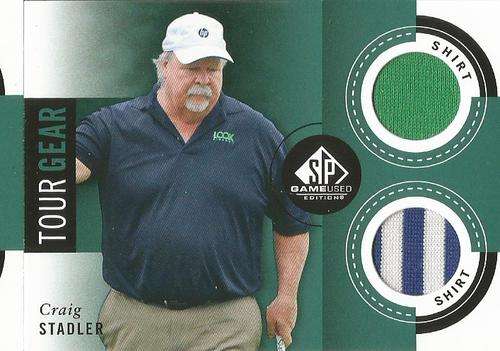 CRAIG STADLER - `AUTHENTIC TOUR GEAR` CARD - by UPPER DECK 2014