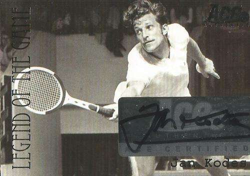 JAN KODES - ACE AUTHENTIC "LEGENDS OF THE GAME" 2011 - GENUINE "AUTOGRAPH" CARD