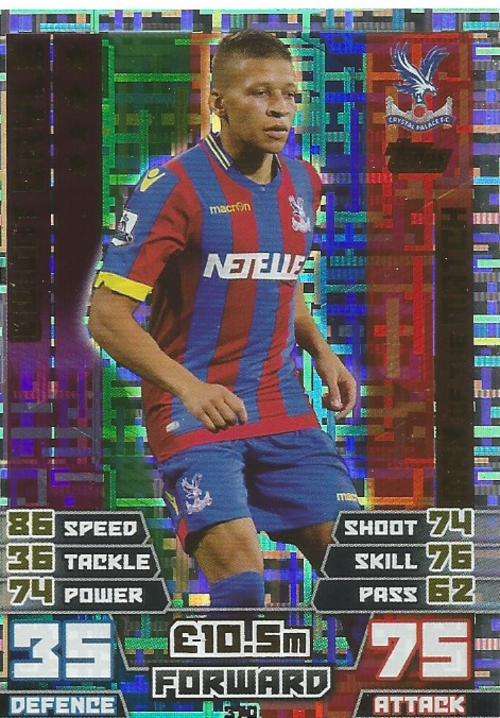 DWIGHT GAYLE - MATCH ATTAX 2014/2015 - "MAN of the MATCH" CARD