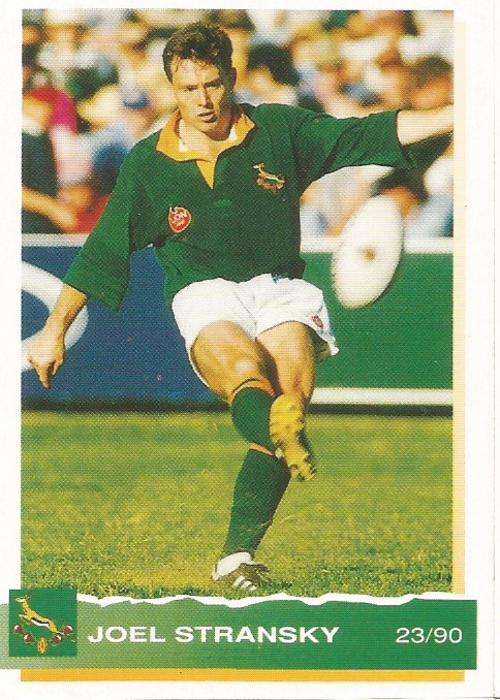 JOEL STRANSKY - SPORTS DECK "RUGBY" 1994 - CARD 23/90