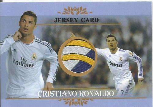 CRISTIANO RONALDO - ACEO "WORLD STARS" - VERY RARE "SILLOUETES" JERSEY CARD