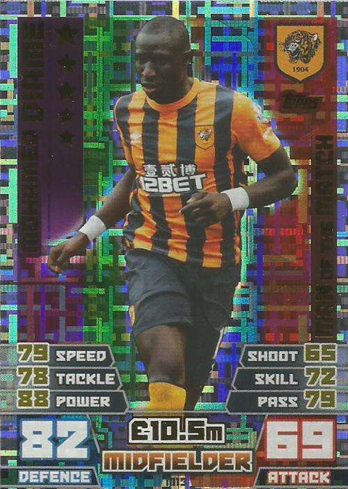 M. DIAME - MATCH ATTAX EXTRA 2015 - "MAN of the MATCH" CARD