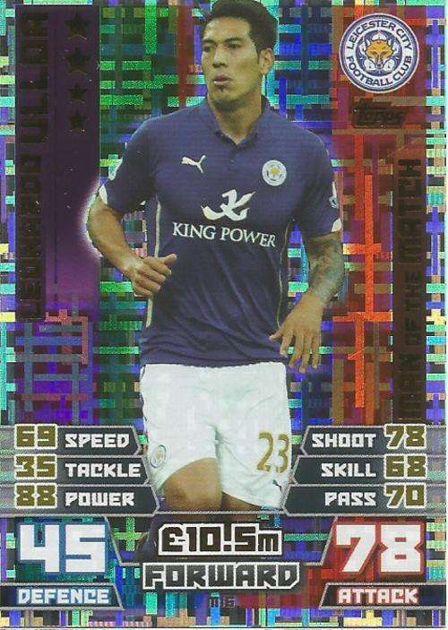 LEONARDO ULLOA - MATCH ATTAX EXTRA 2015 - "MAN of the MATCH" CARD