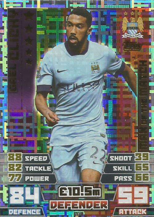 GAIL CLICHY - MATCH ATTAX EXTRA 2015 - "MAN of the MATCH" CARD