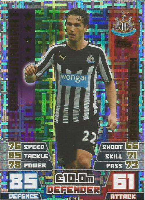 DARYL JANMAAT  - MATCH ATTAX EXTRA 2015 - "MAN of the MATCH" CARD