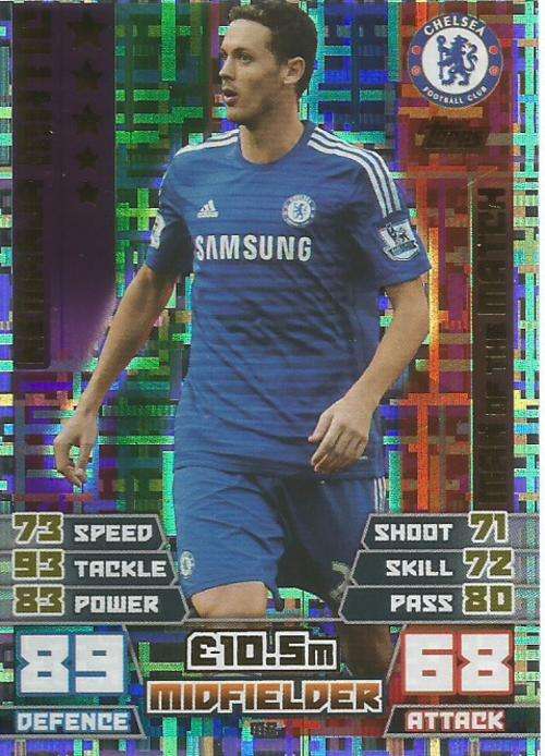 NEMANJA MATIC - MATCH ATTAX EXTRA 2015 - "MAN of the MATCH" CARD