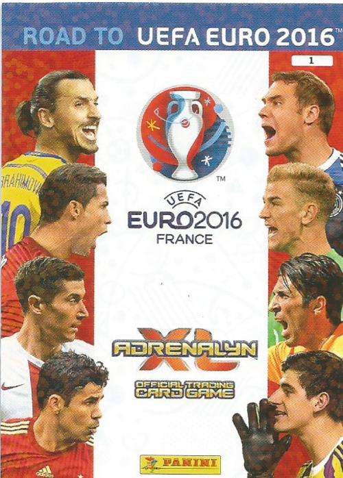 PANINI "ROAD to EURO 2016" - CARD No 1