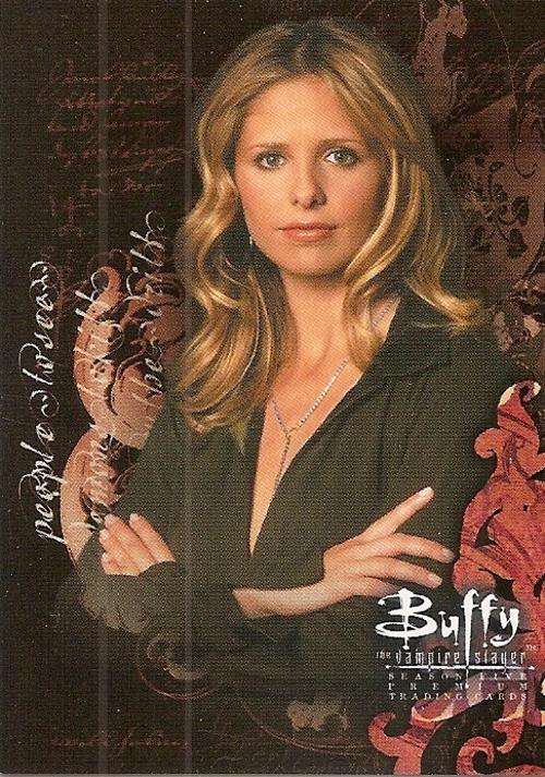 BUFFY "VANPYRE SLAYER" S5 - MOVIE TRADING CARDS - PROMO TRADING CARD