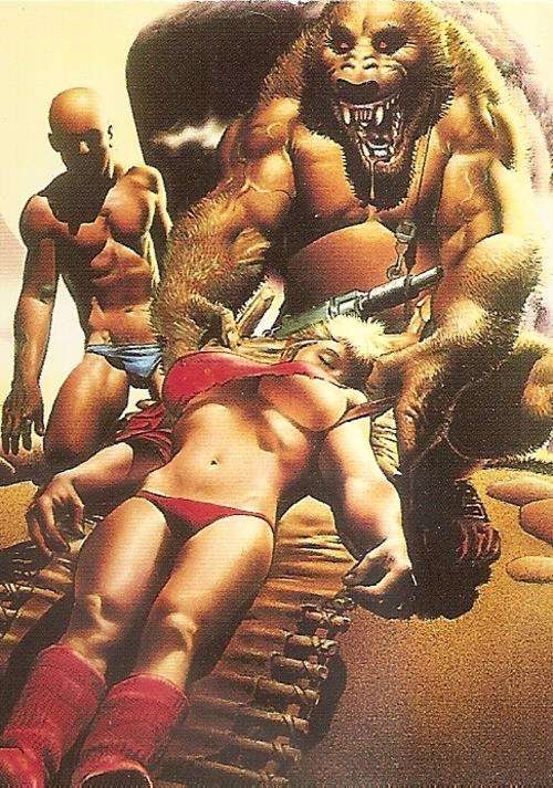 RICHARD CORBEN - "COMIC IMAGES" TRADING CARDS  - PROMO CARD