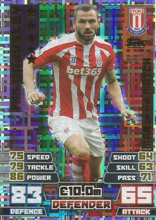 PHIL BARDSLEY - MATCH ATTAX EXTRA 2015 - "MAN of the MATCH" CARD