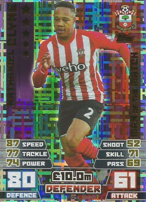 NATHANIEL CLYNE - MATCH ATTAX EXTRA 2015 - "MAN of the MATCH" CARD