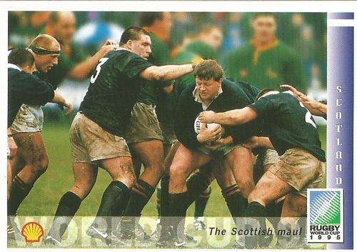 SCOTLAND - SPORTS DECK `RUGBY WORLD CUP 95` -  BASE TRADING CARD 197