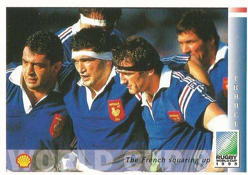 FRANCE - SPORTS DECK `RUGBY WORLD CUP 95` -  BASE TRADING CARD 208