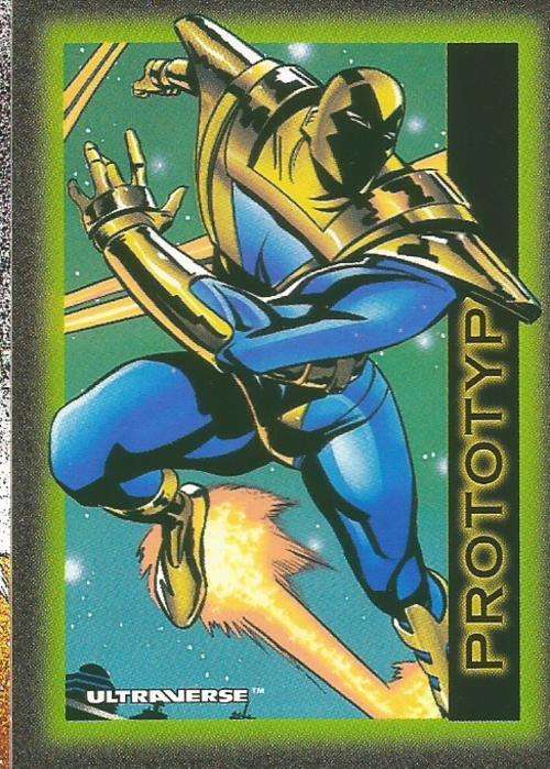 ULTRAVERSE - SKYBOX 93 - RARE "PROTOTYPE" TRADING CARD P1