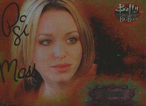 VERUCA - `BUFFY BIG BADS` - AUTHENTIC `AUTOGRAPH` TRADING CARD