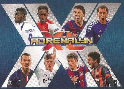 CHAMPIONS LEAGUE "UPDATES" 2015 - "ADRENALYN XL" CARD