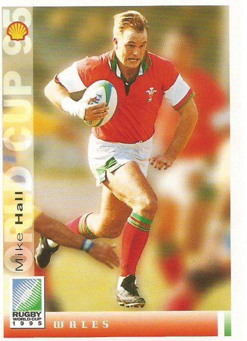 MICHAEL HALL - SPORTS DECK "RUGBY WORLD CUP 95" -  BASE TRADING CARD 117