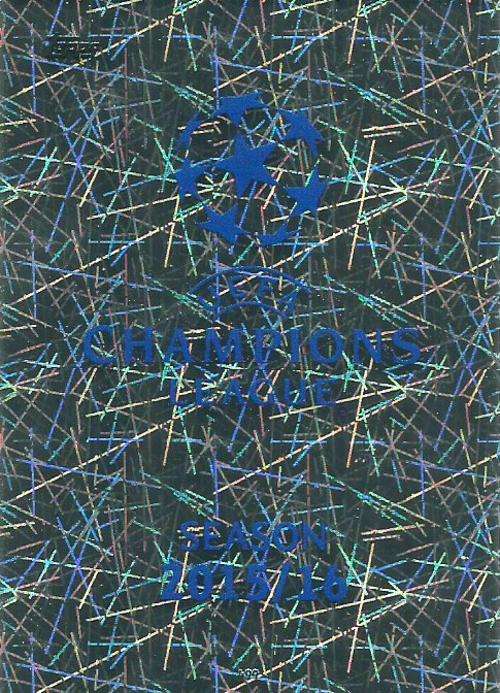 CHAMPIONS LEAGUE  2015/16 - TOPPS - UEFA "LOGO" FOIL TRADING CARD 499